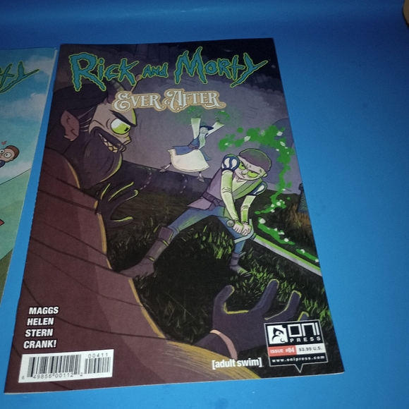 Rick & Morty Ever After Comics #3 And #4 Oni Press Comics Adult Swim 2020 Mature - Picture 6 of 14